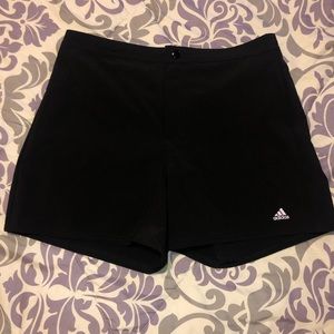 NWOT Adidas Black Running Shorts, M